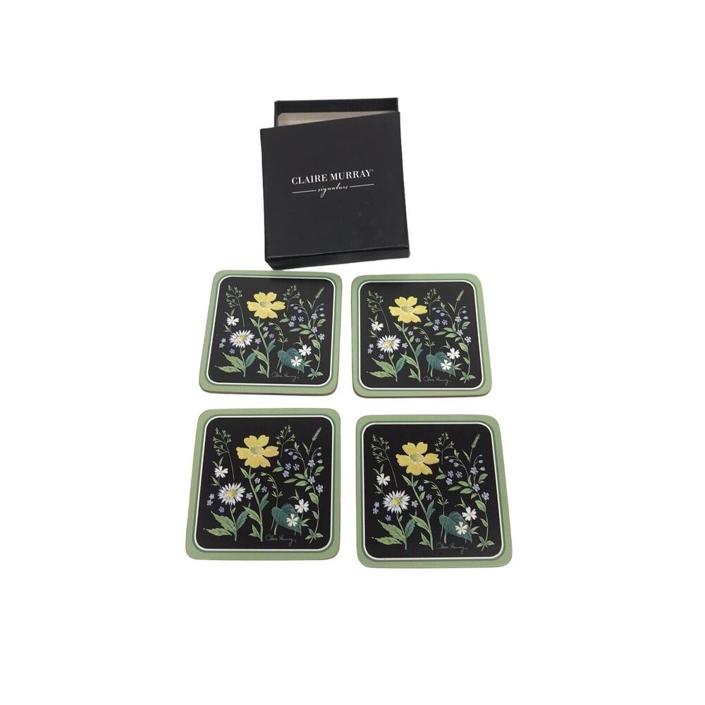 Claire Murray Designed Coasters Mats Floral‎ Vintage